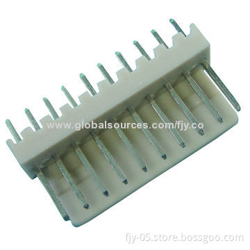 2.54mm Wafer Single Row Straight Connector, 500V AC Voltage Rating